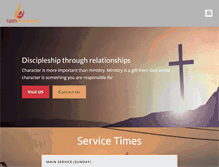 Tablet Screenshot of borrowdalecommunitychurch.org